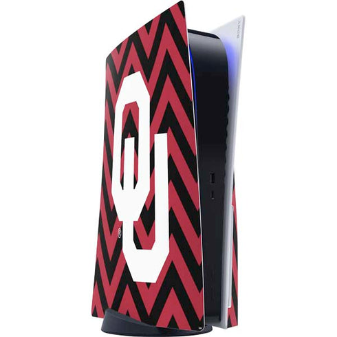 University of Oklahoma Sooners Chevron PS5 Console Skin